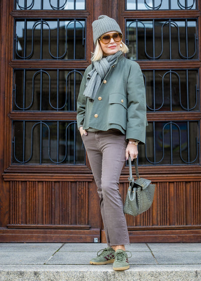 Mütze Cashmere Salbei