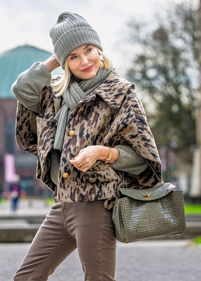 Mütze Cashmere Salbei