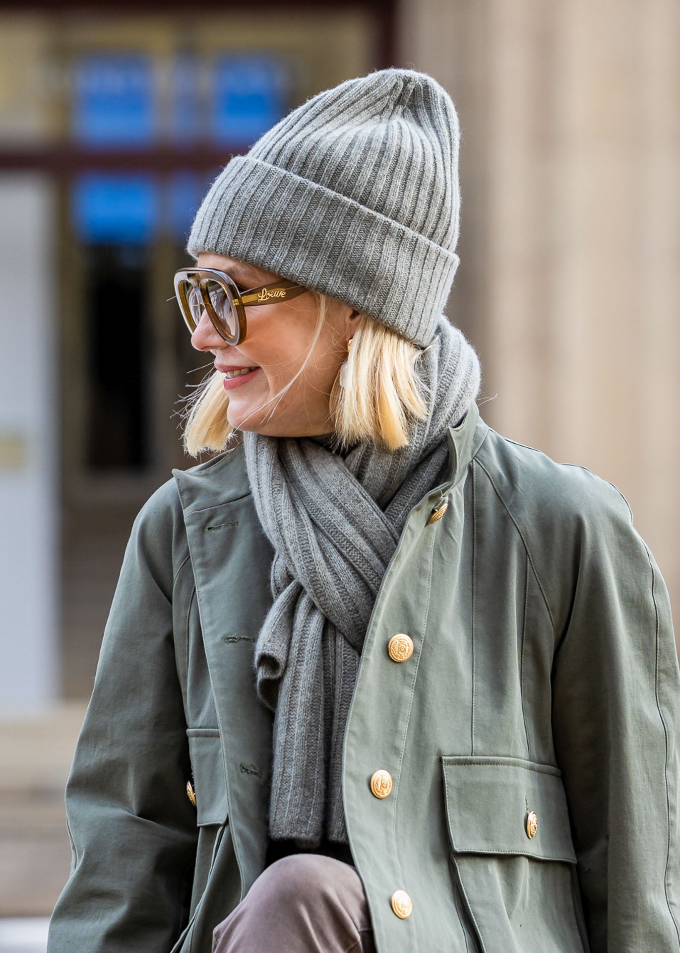 Mütze Cashmere Salbei