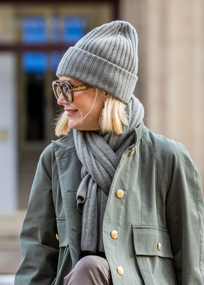 Mütze Cashmere Salbei