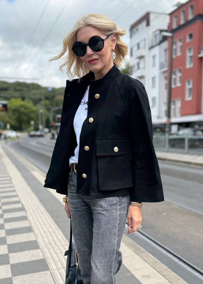 Jacke Charm Black