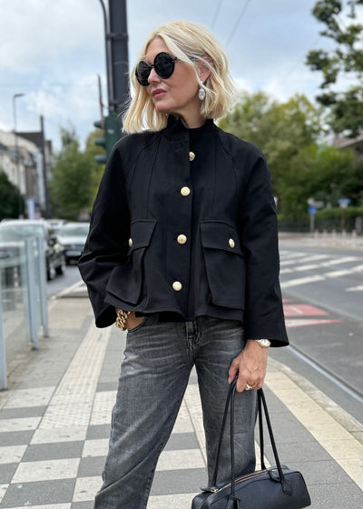 Jacke Charm Black