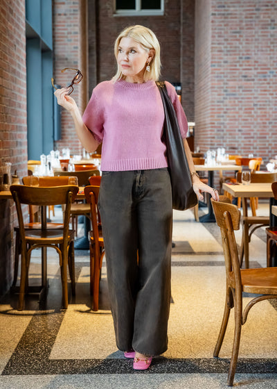 Pullover Kurzarm Rosewood