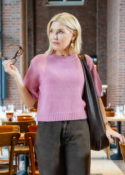 Pullover Kurzarm Rosewood