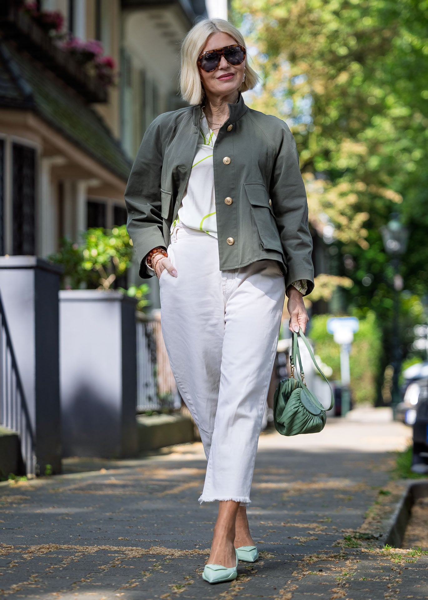 Jacke Charm Olive