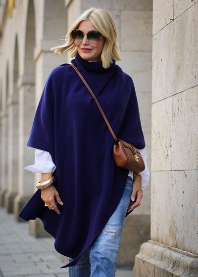 Poncho Indigo