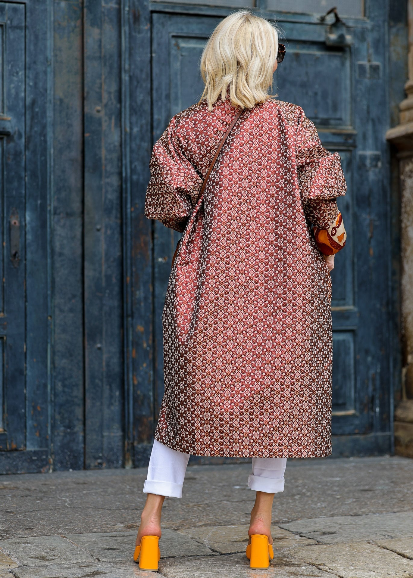 Mantel Oversize Jacquard
