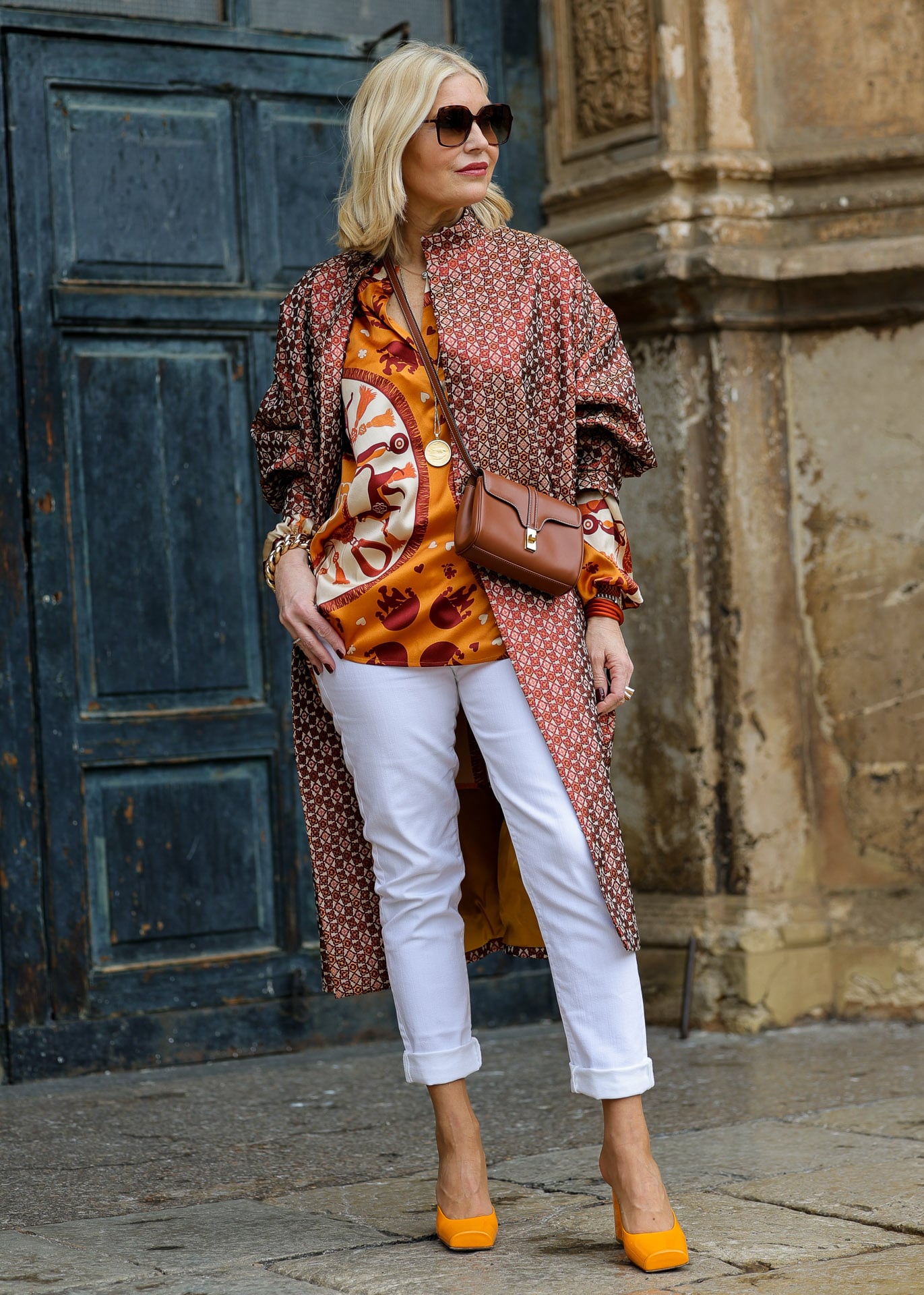 Mantel Oversize Jacquard