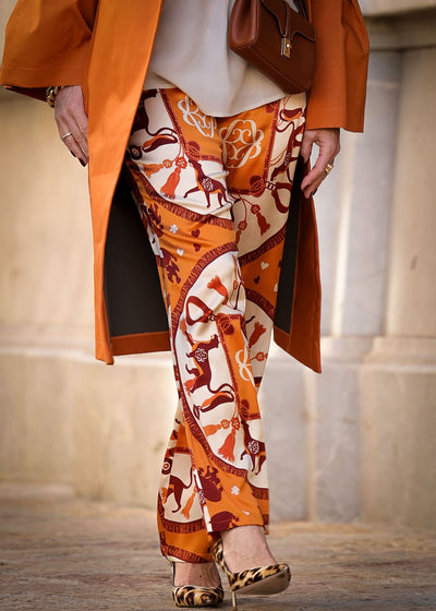 Seidenhose Signature Orange