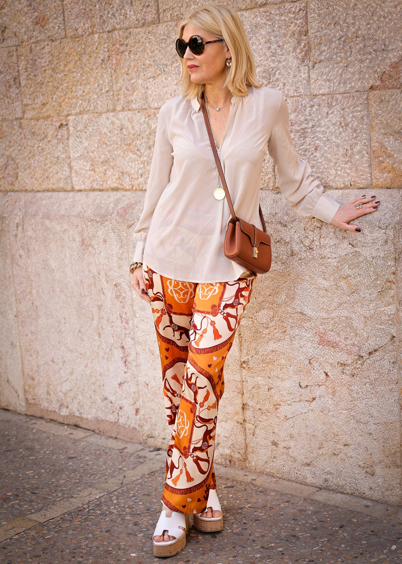 Seidenhose Signature Orange