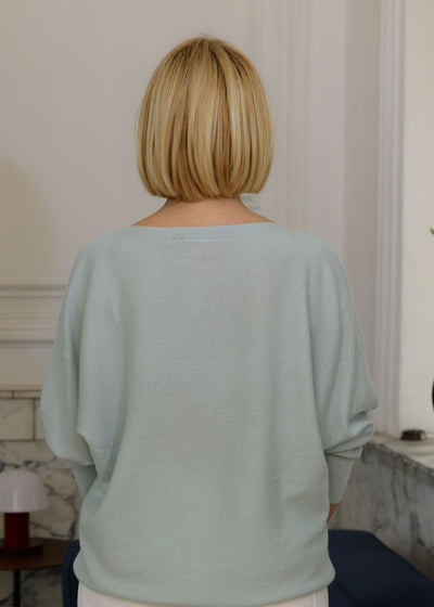 Cashmere sweater mint